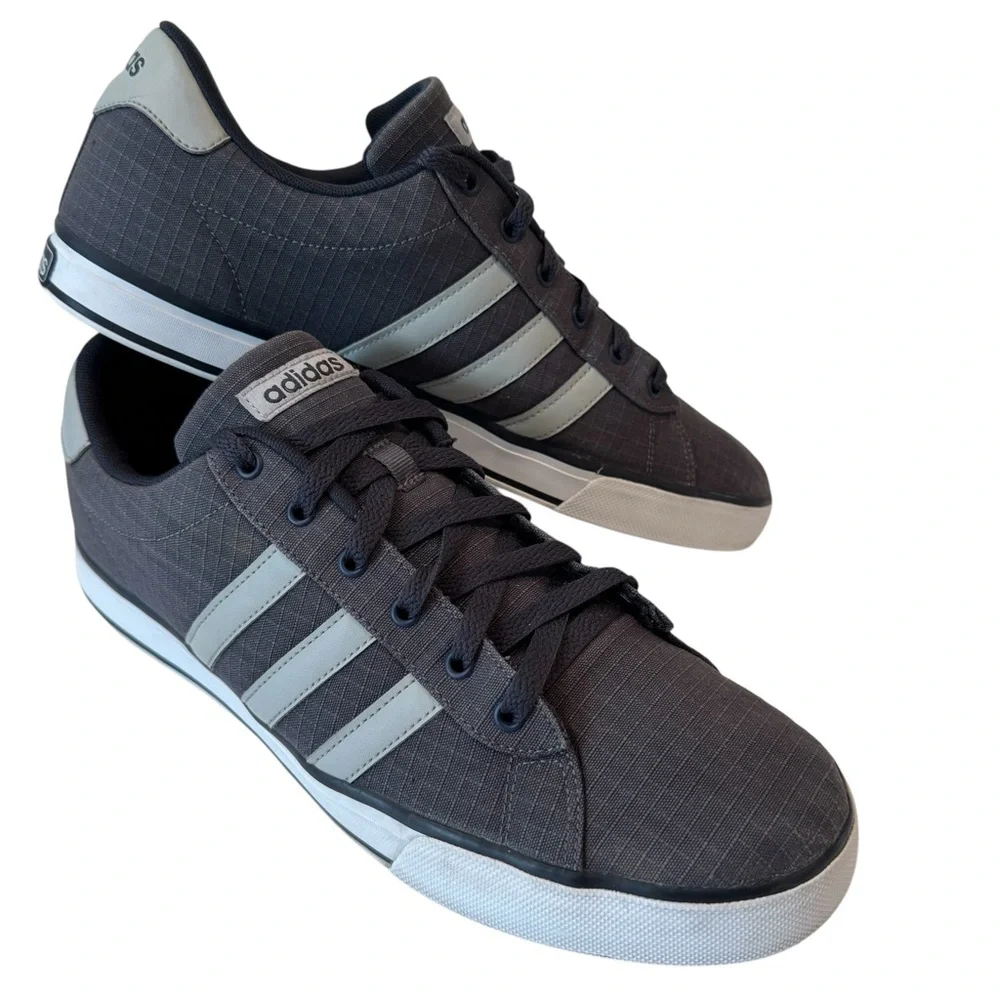 Adidas Neo SE Daily Vulc F38360 Blue Gray White Sneakers Shoes Men‎ Size 13